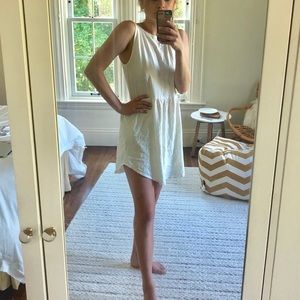 Backless Oversized Smock Dress